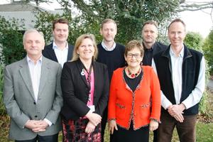 KiwiNet board members with Landcare Research representatives